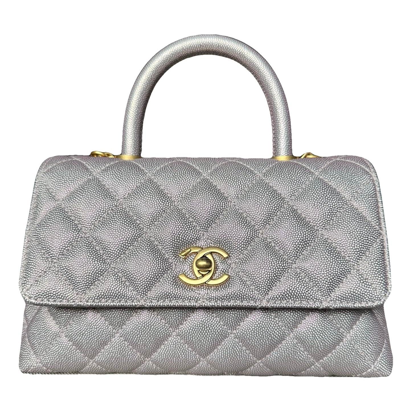 Coco Handle leather handbag