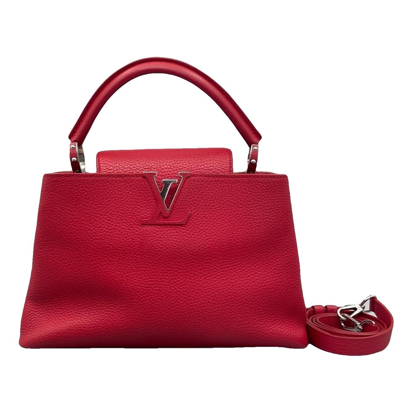 Capucines leather handbag
