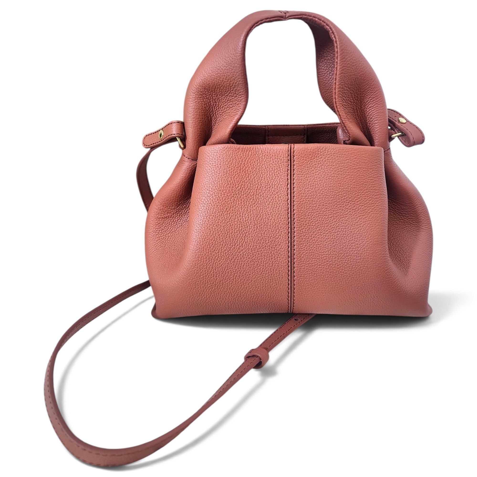Polene Numéro Neuf leather handbag