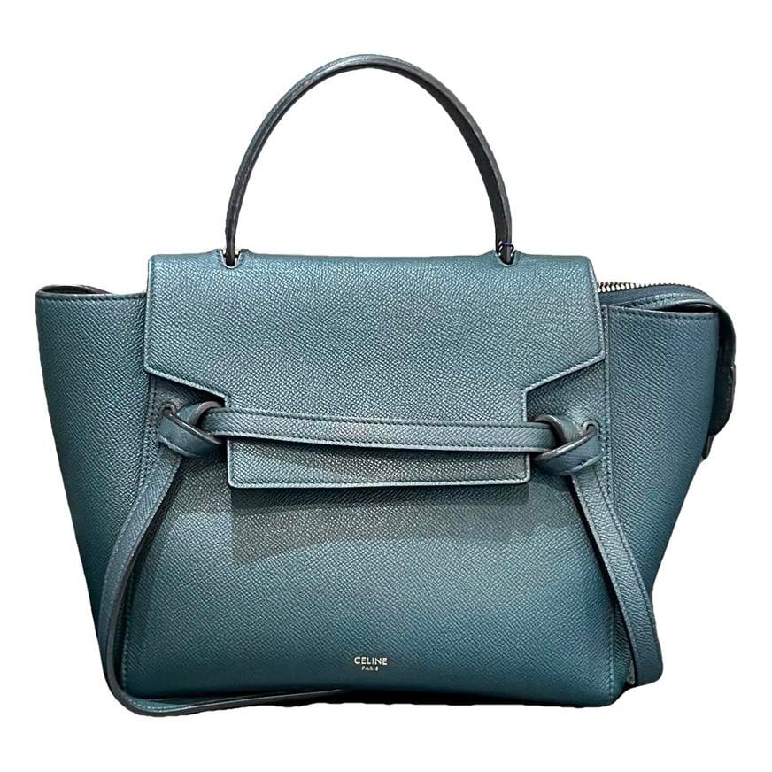 Belt leather handbag