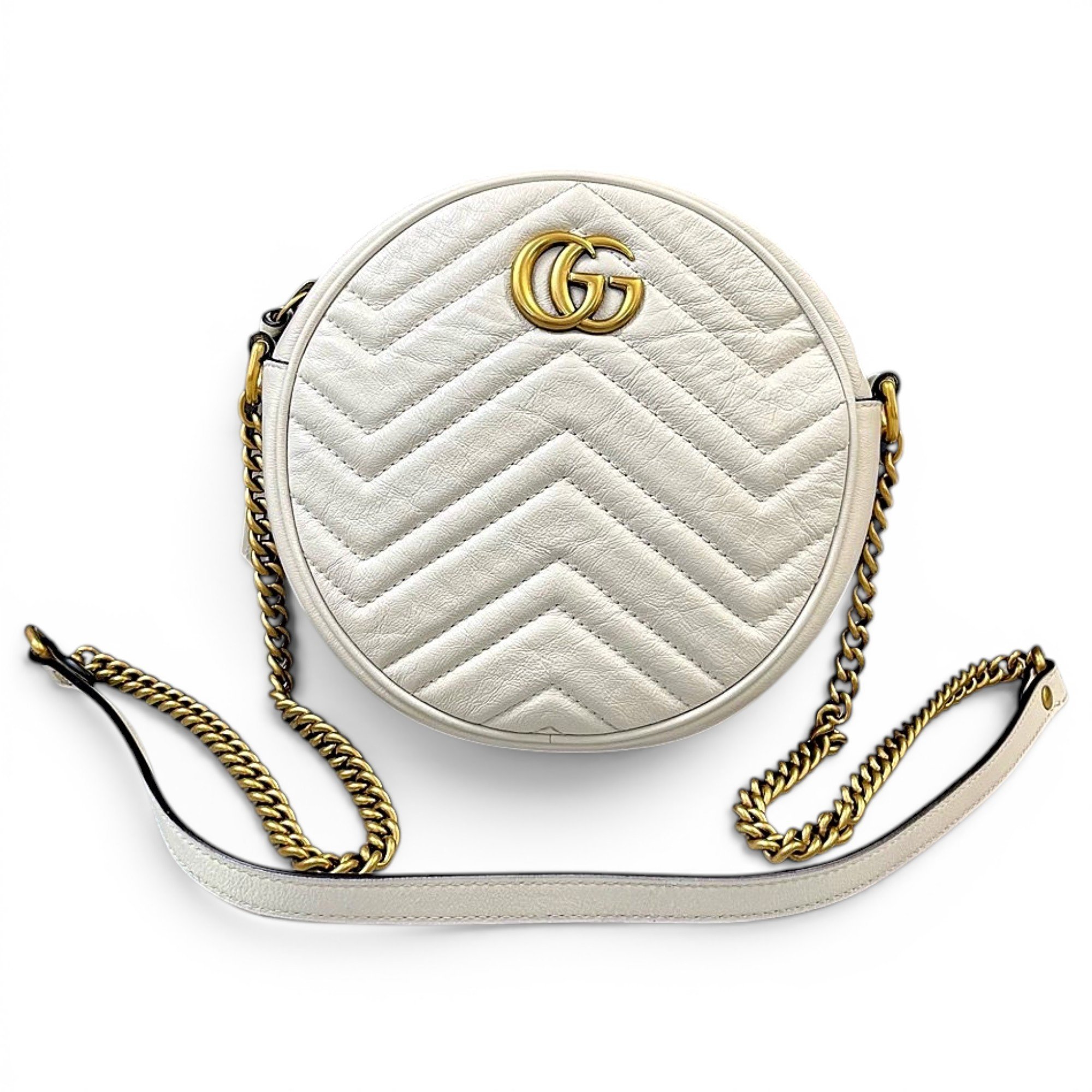 GG Marmont Circle leather handbag