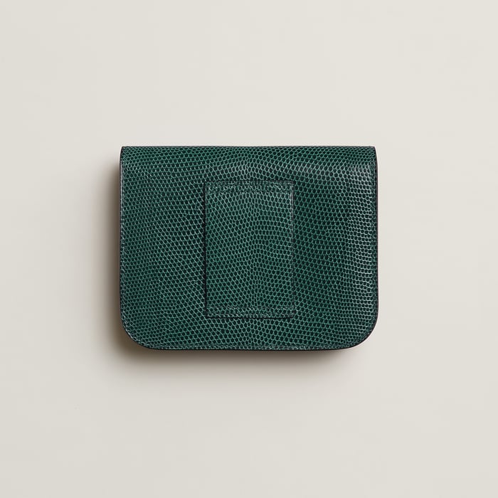 Vert Cyprès Constance Slim Wallet