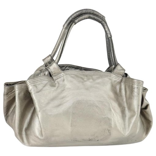 Anagram leather handbag