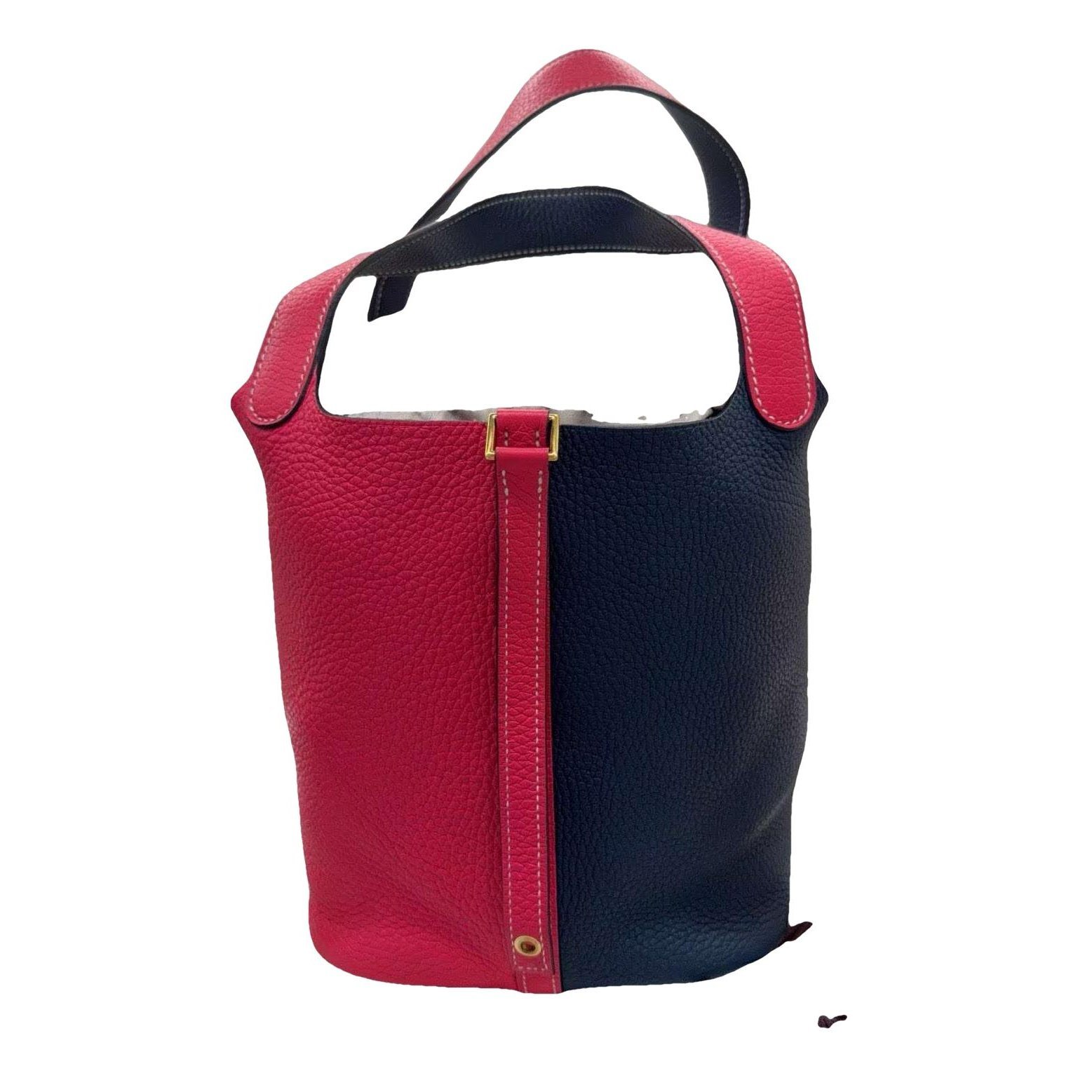 Picotin leather handbag