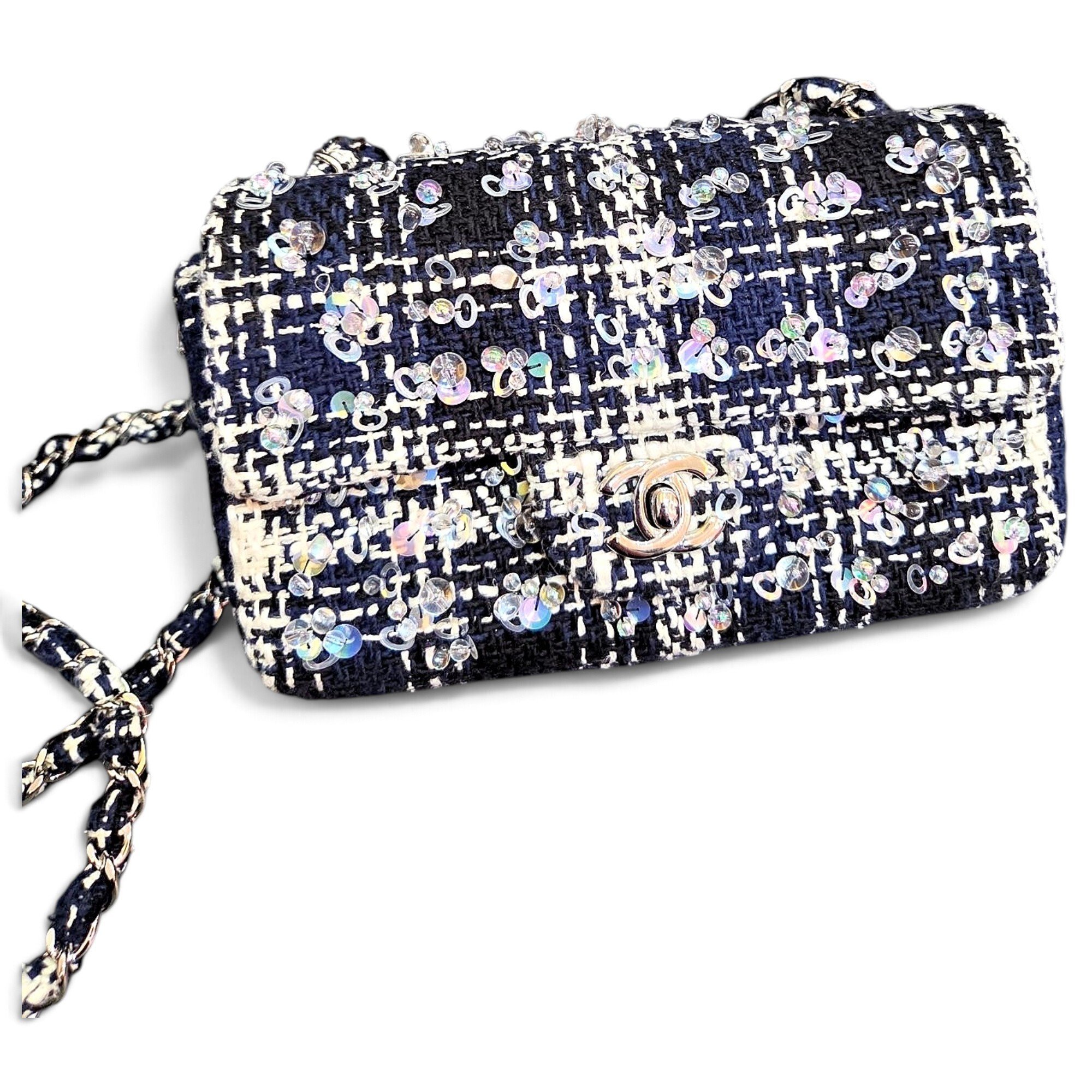 Chanel Timeless/Classique tweed handbag
