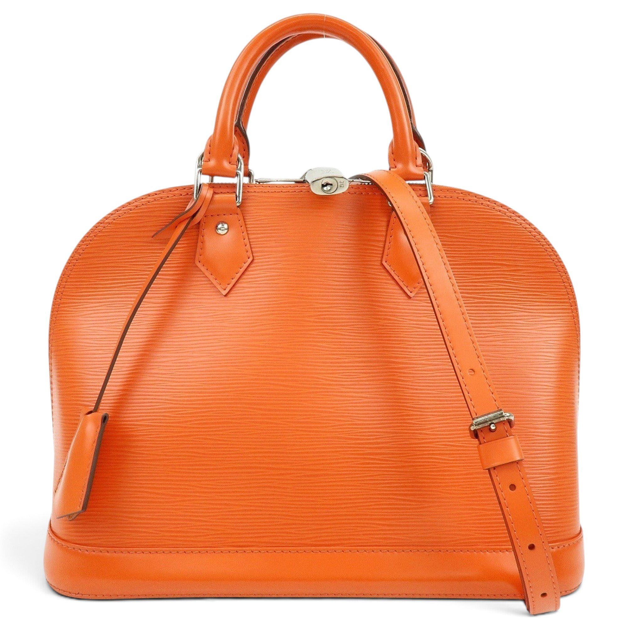 Louis Vuitton Alma leather handbag