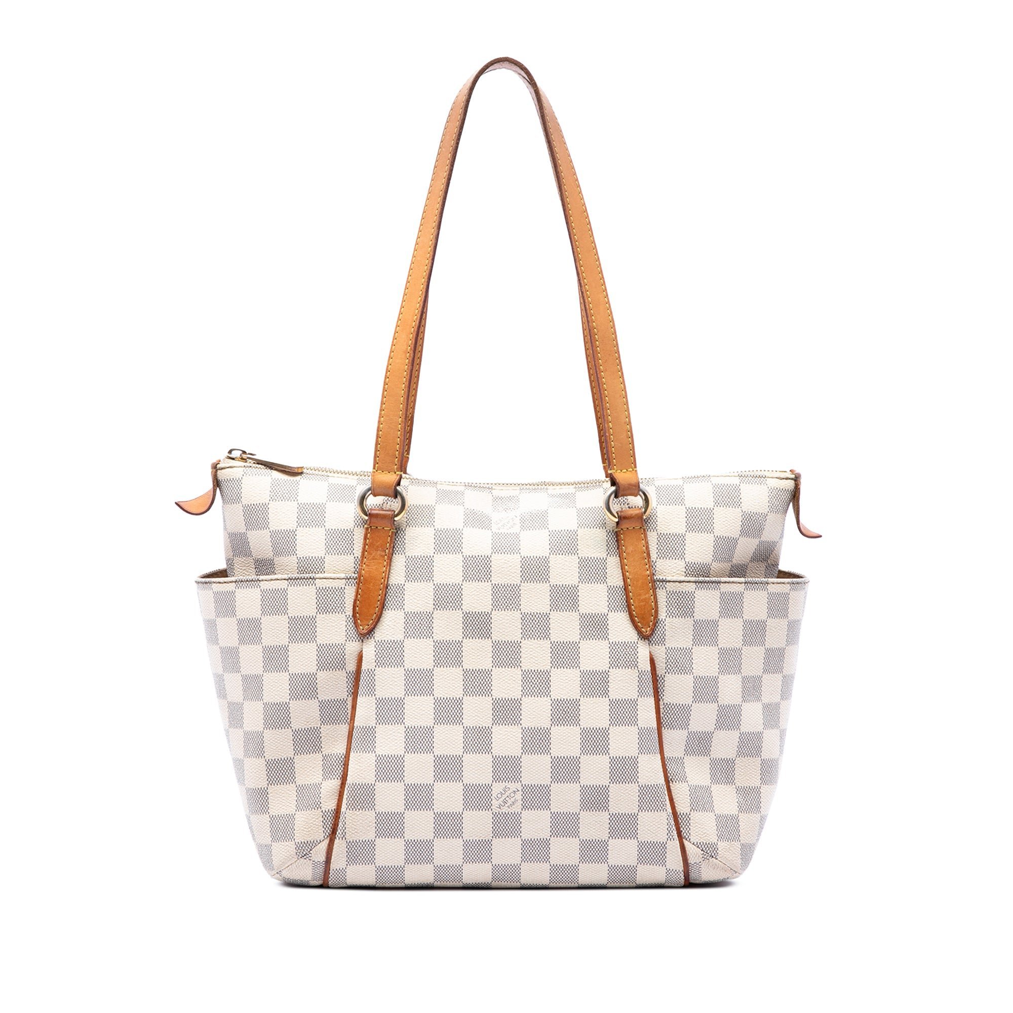 Totally leather handbag
