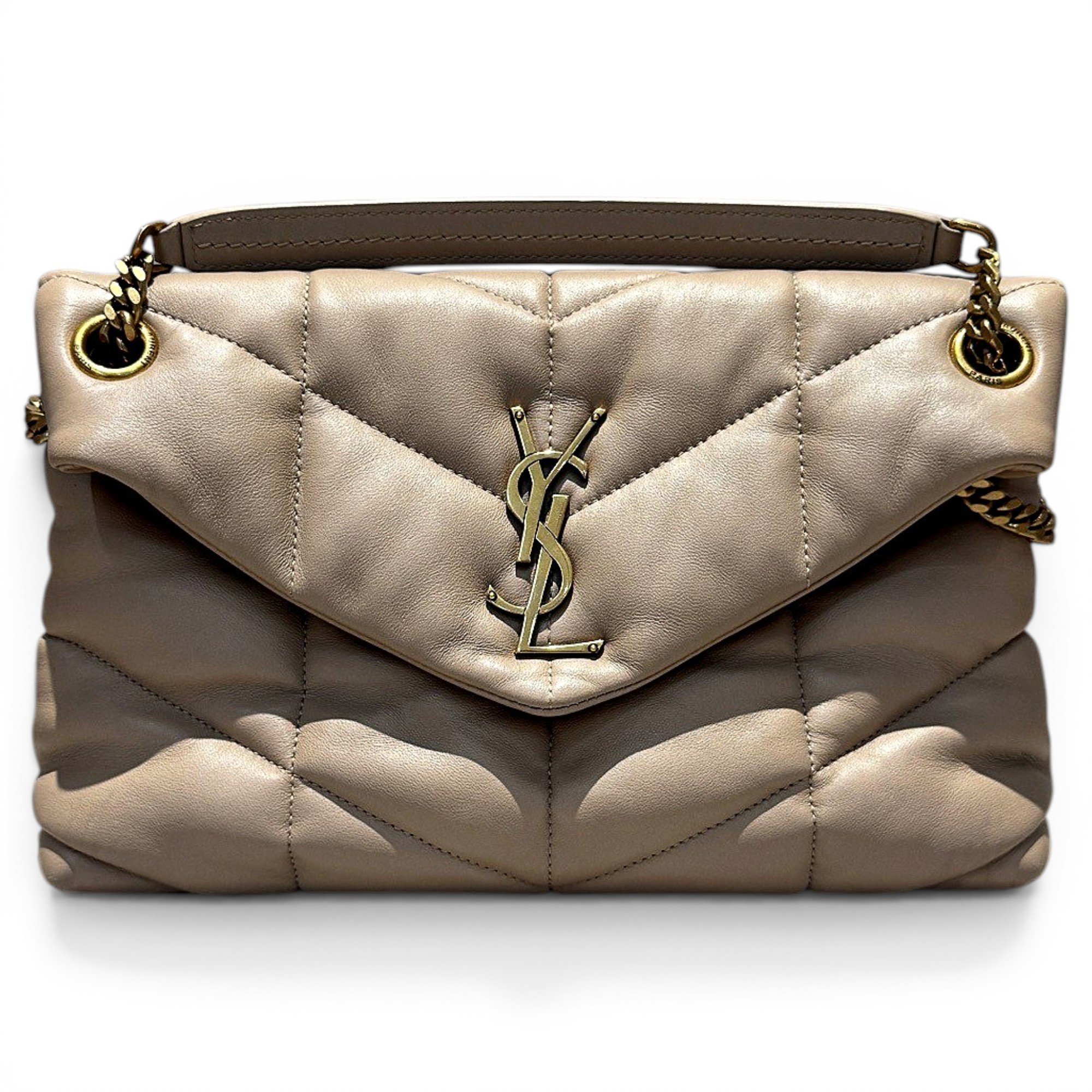 Loulou Puffer leather handbag