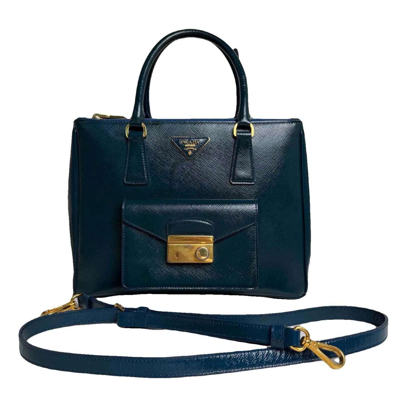 Galleria leather handbag