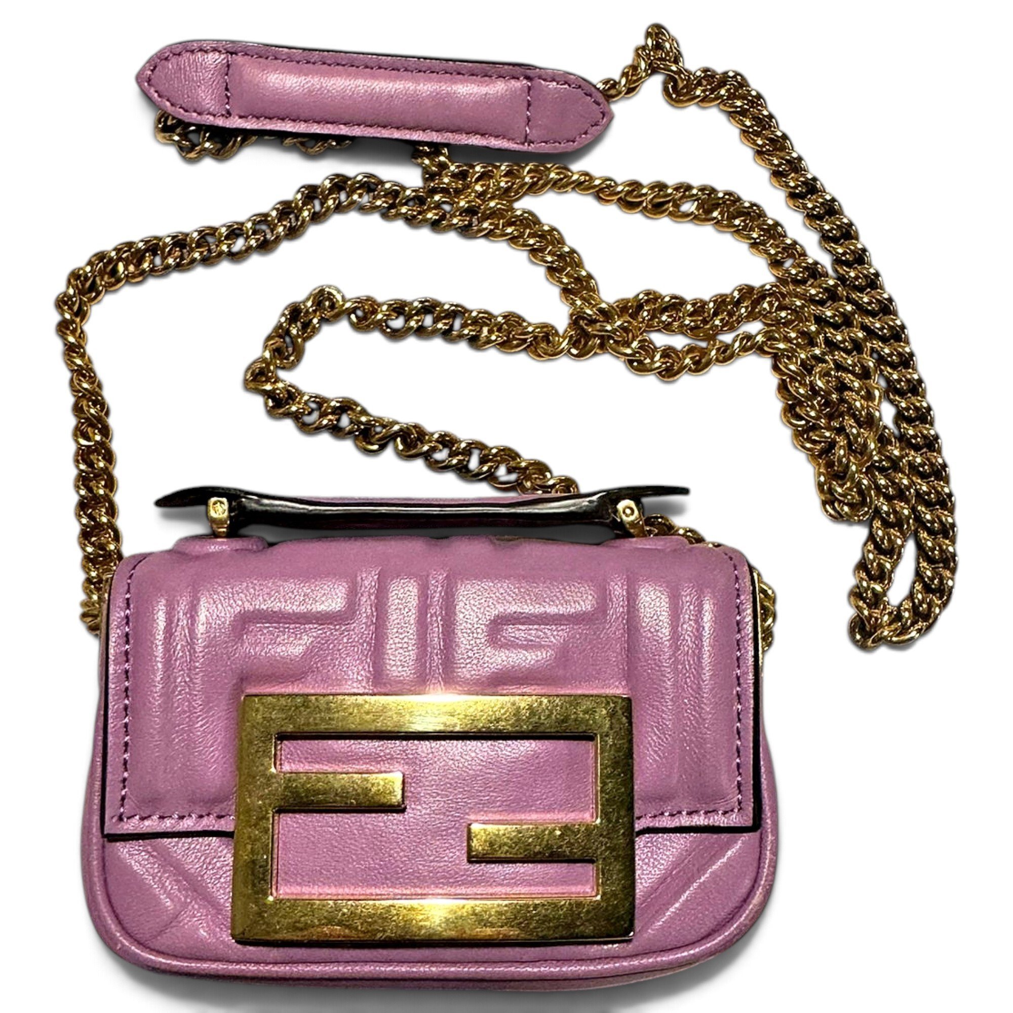 Baguette leather handbag