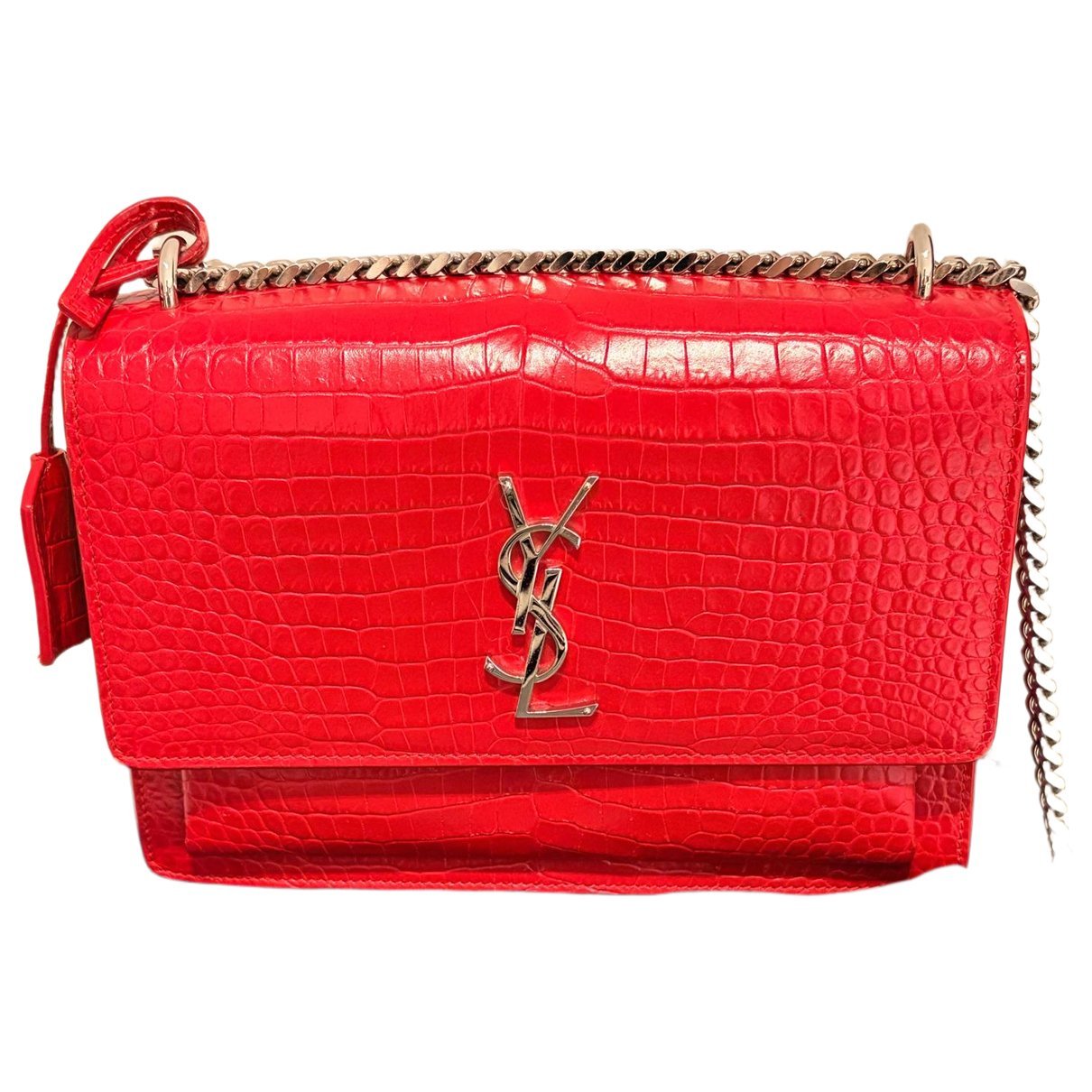 Sunset leather handbag