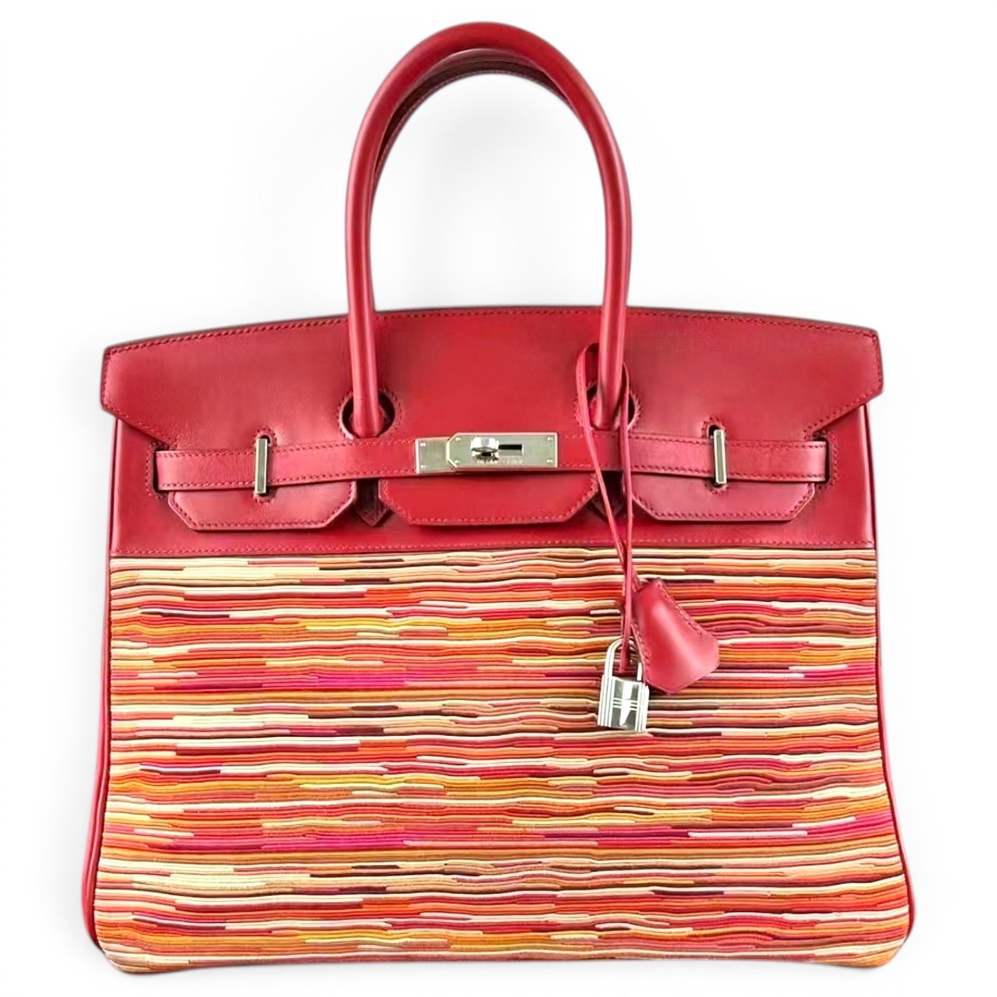 Hermes Birkin 35 Handbag Vibrato Leather