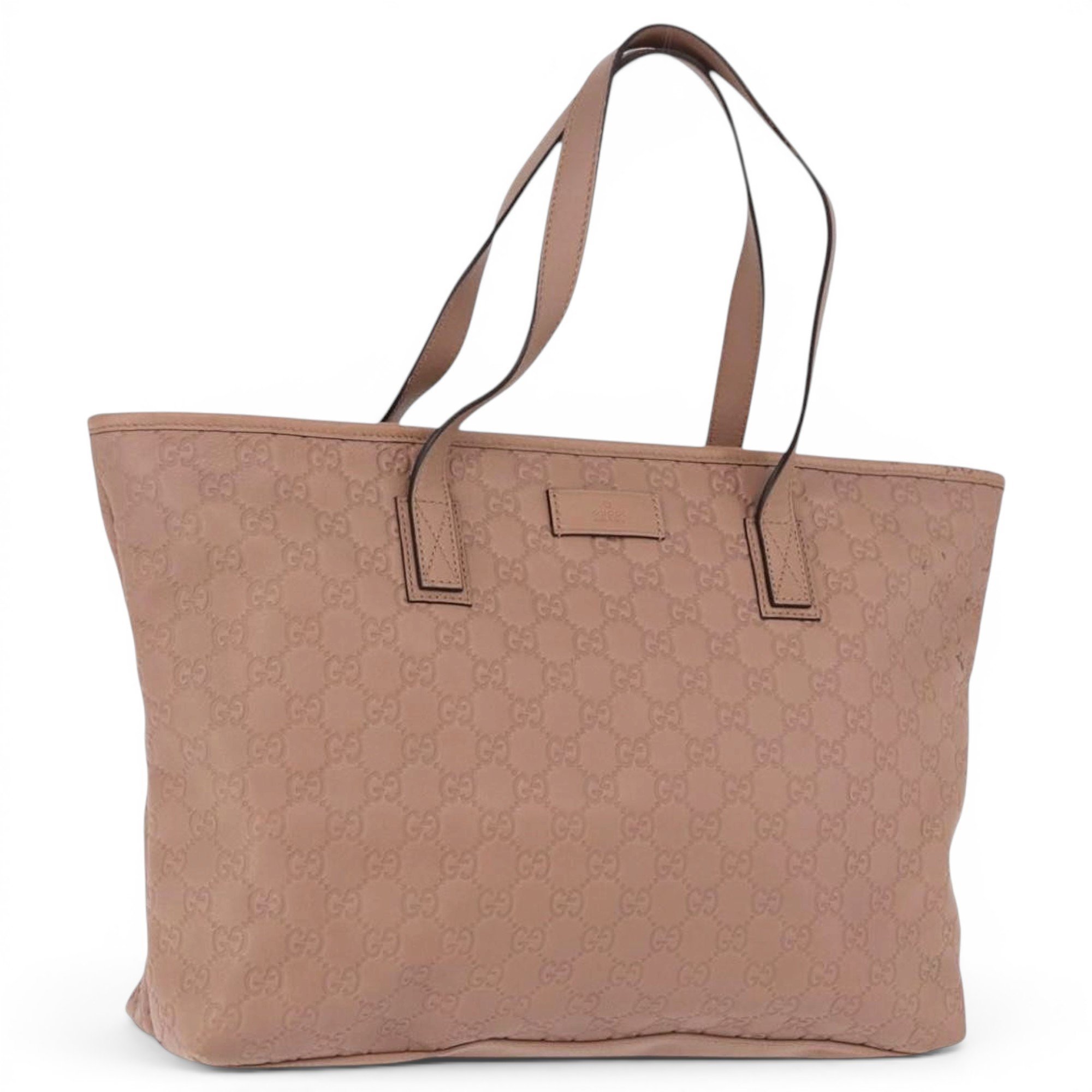 Leather tote