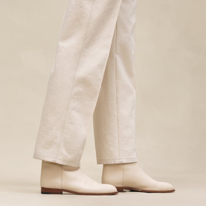 Blanc Cassé Straight Leg Pants