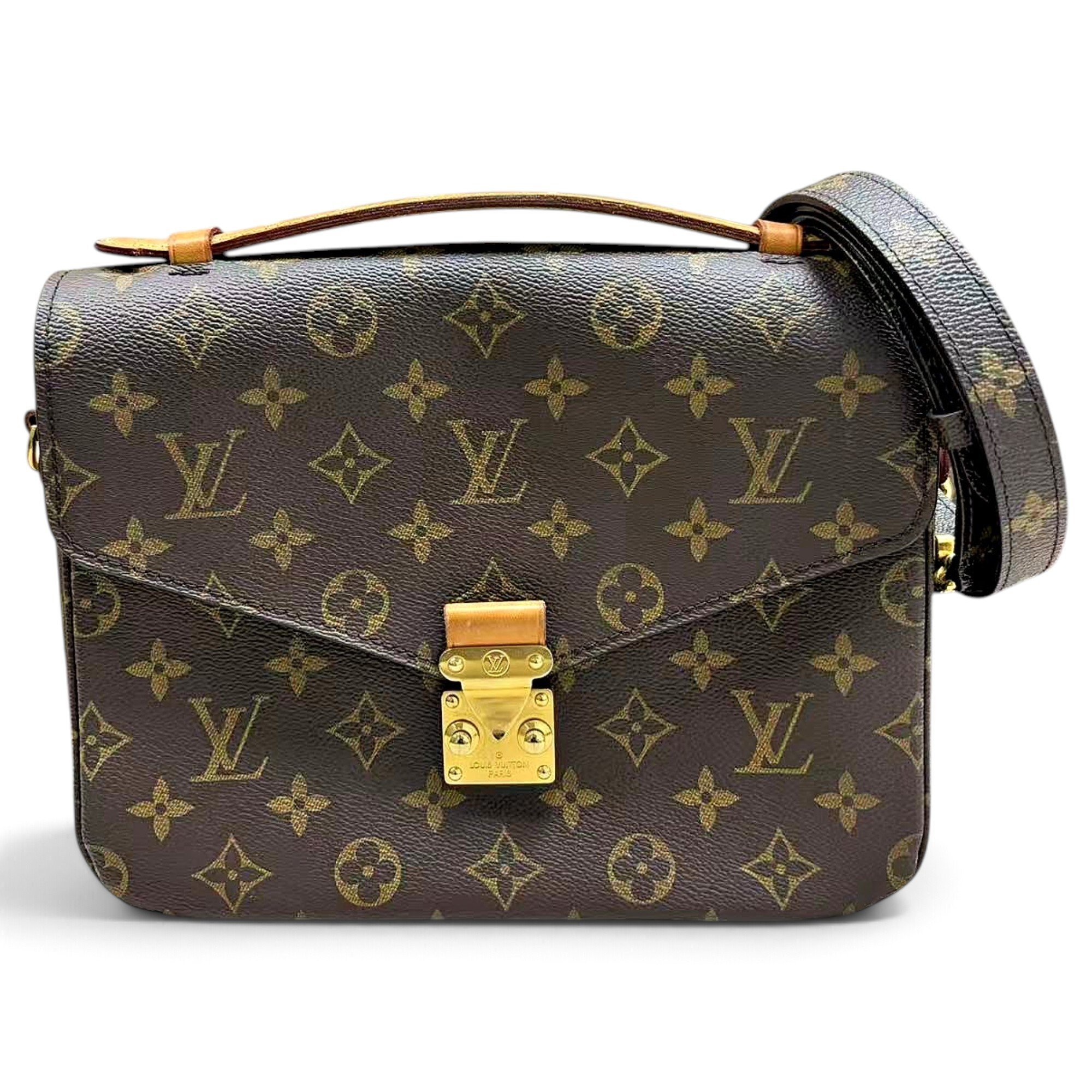 Metis leather crossbody bag