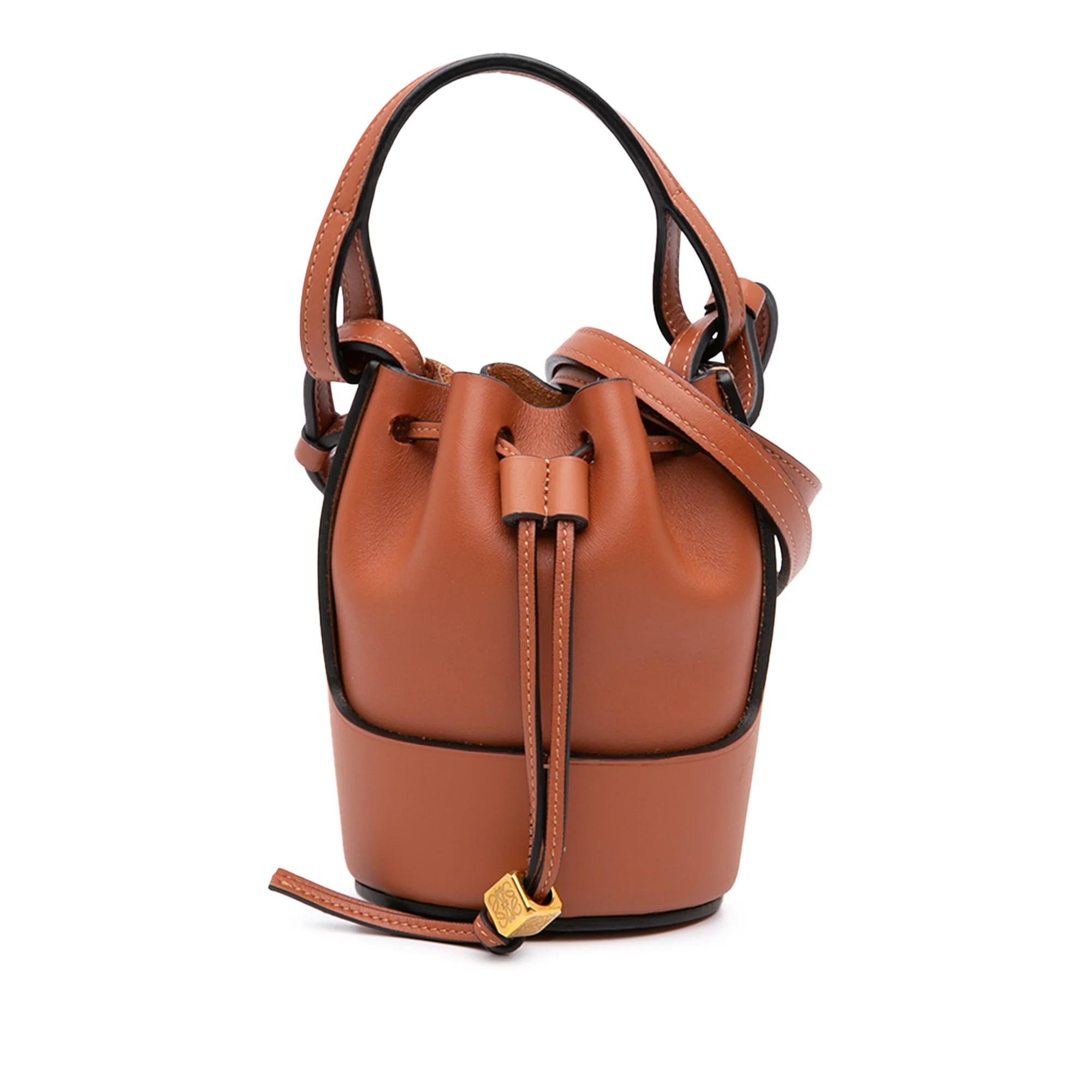Balloon pony-style calfskin handbag