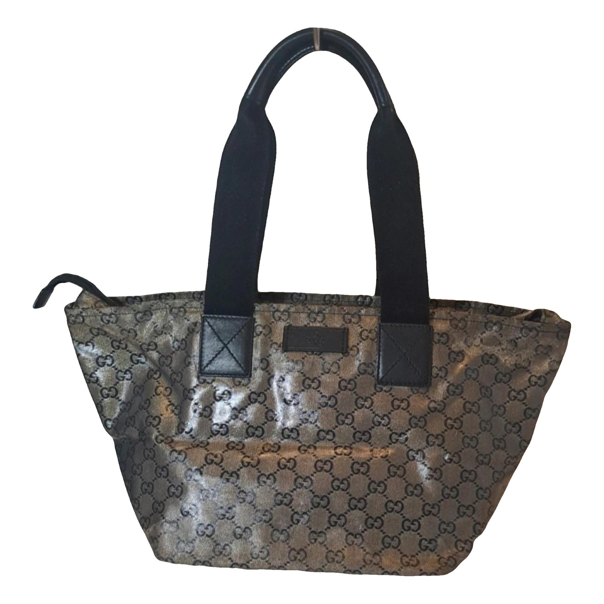 Leather tote