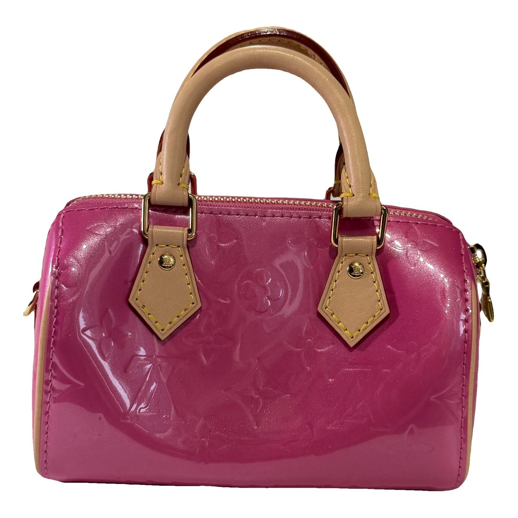 Speedy leather handbag
