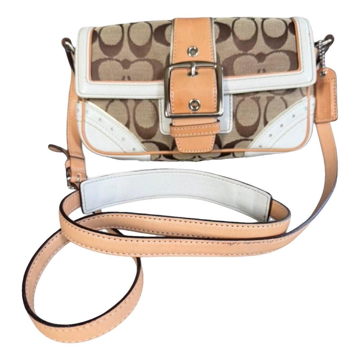 Leather crossbody bag