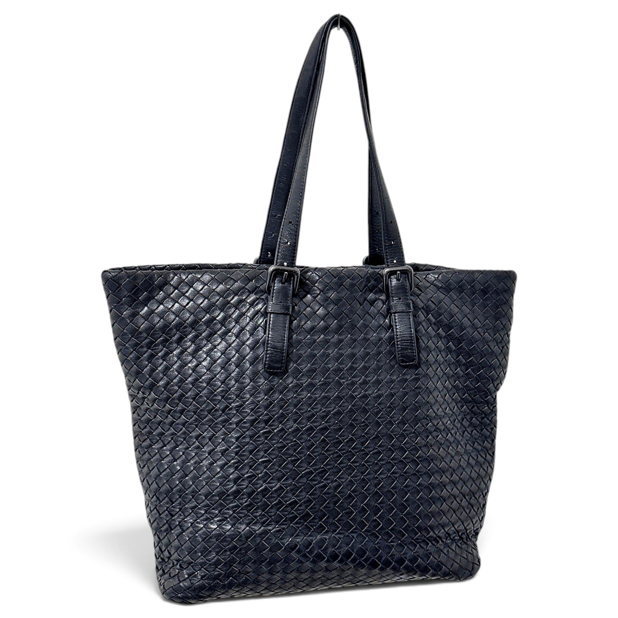 Leather tote