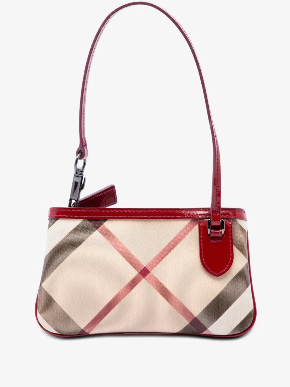 2000-2017 Supernova Check Canvas shoulder bag