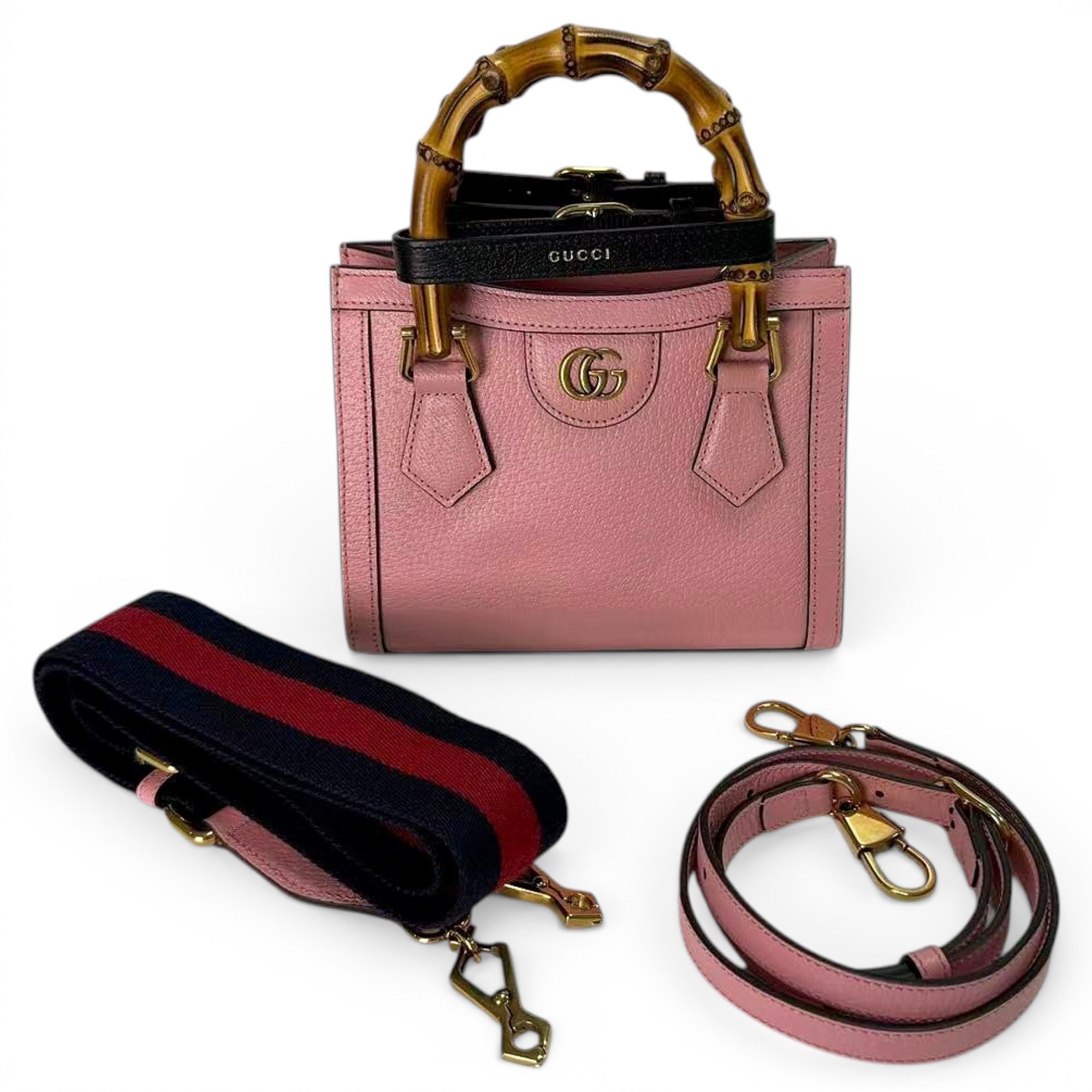 Diana Bamboo leather tote