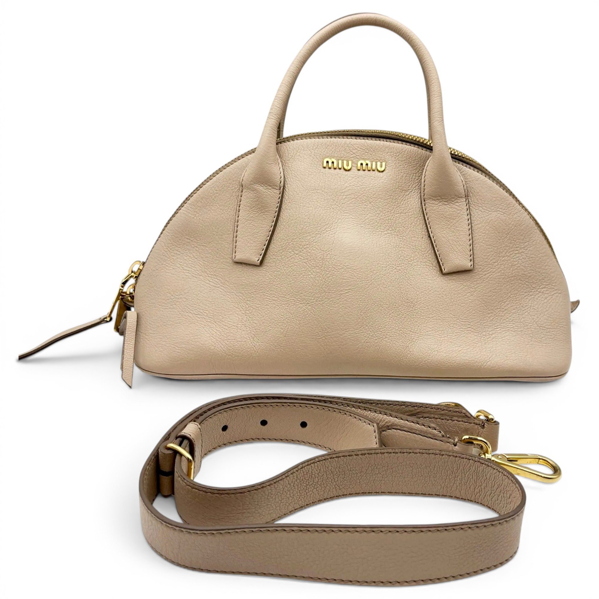 Leather crossbody bag