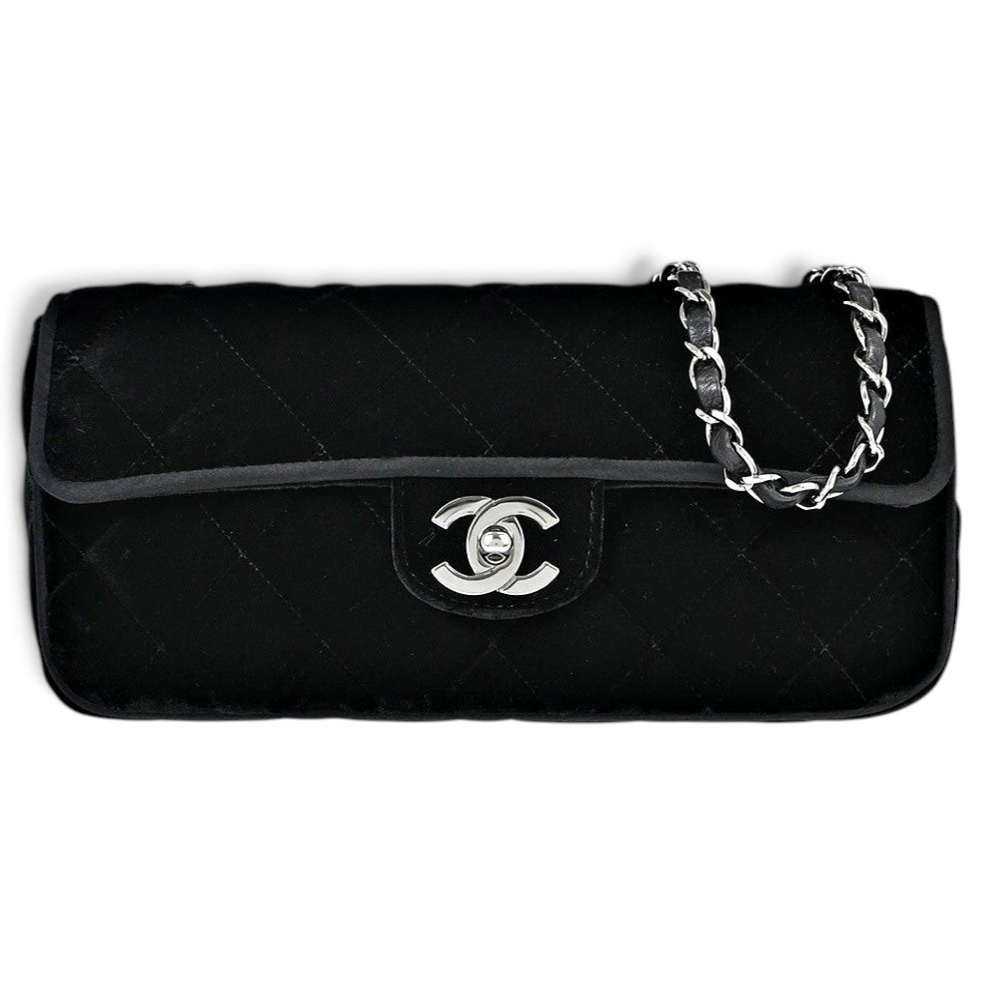 Velvet handbag