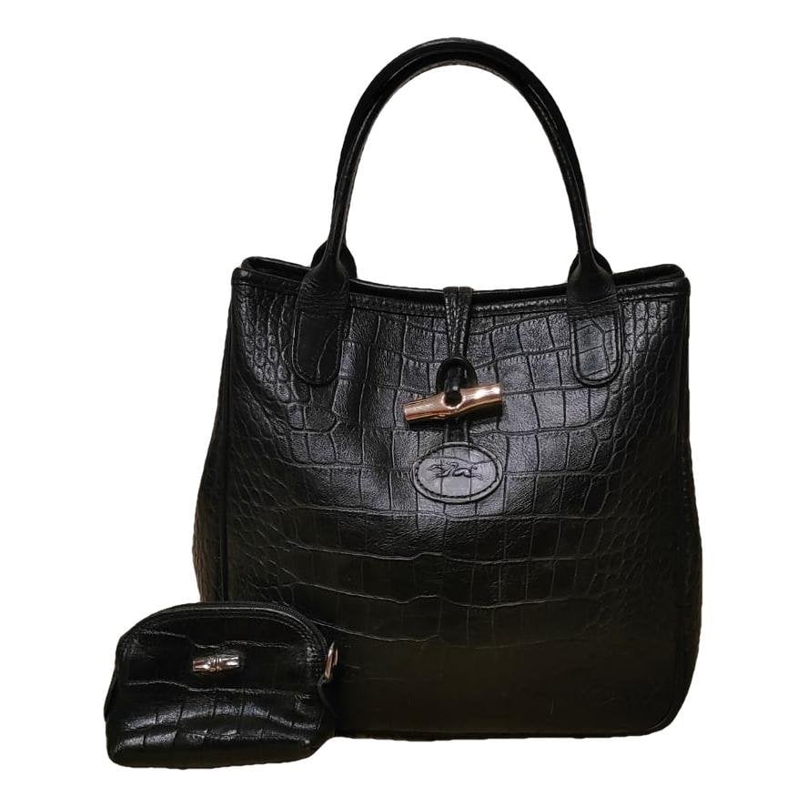 Roseau leather handbag