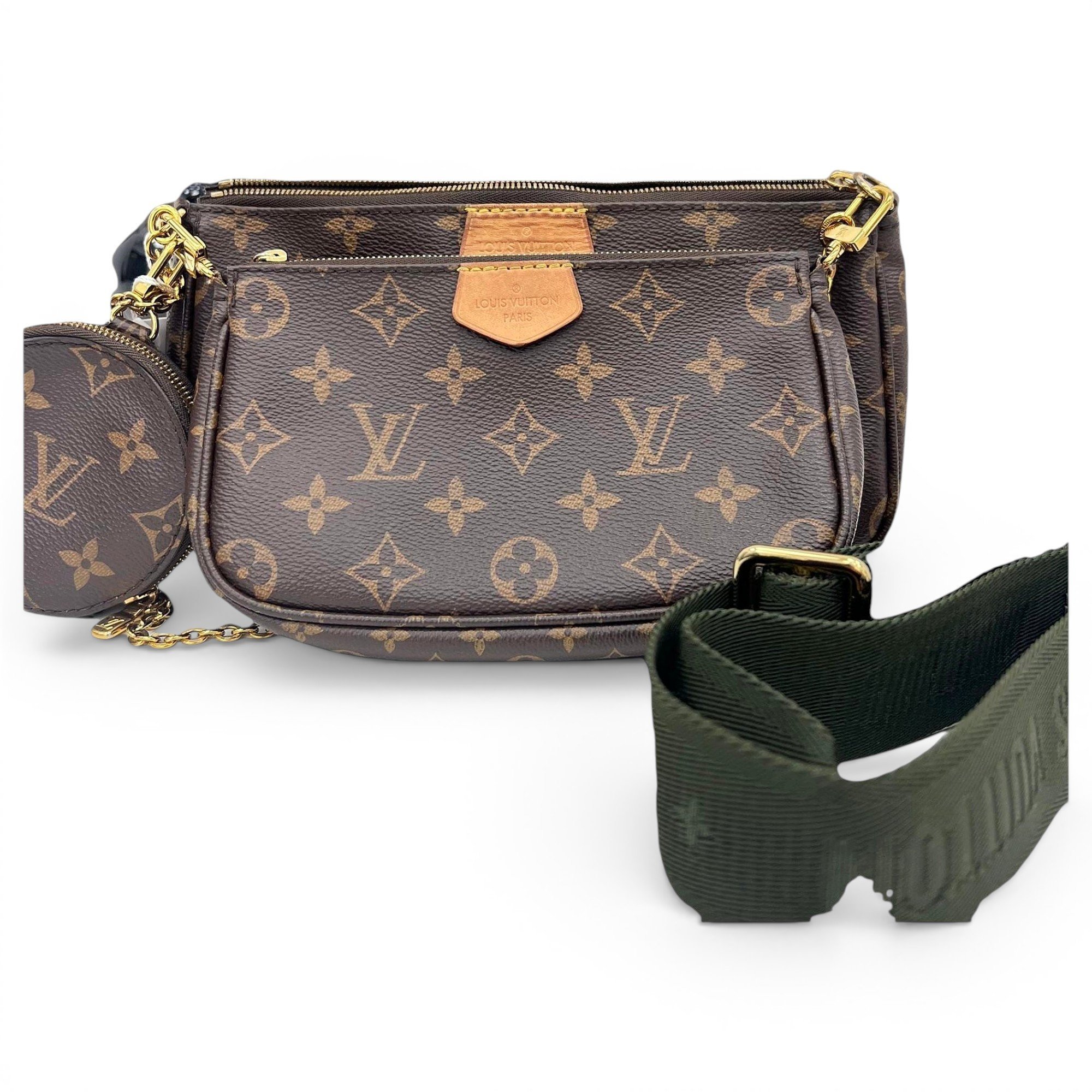 Multi Pochette Accessoires leather handbag