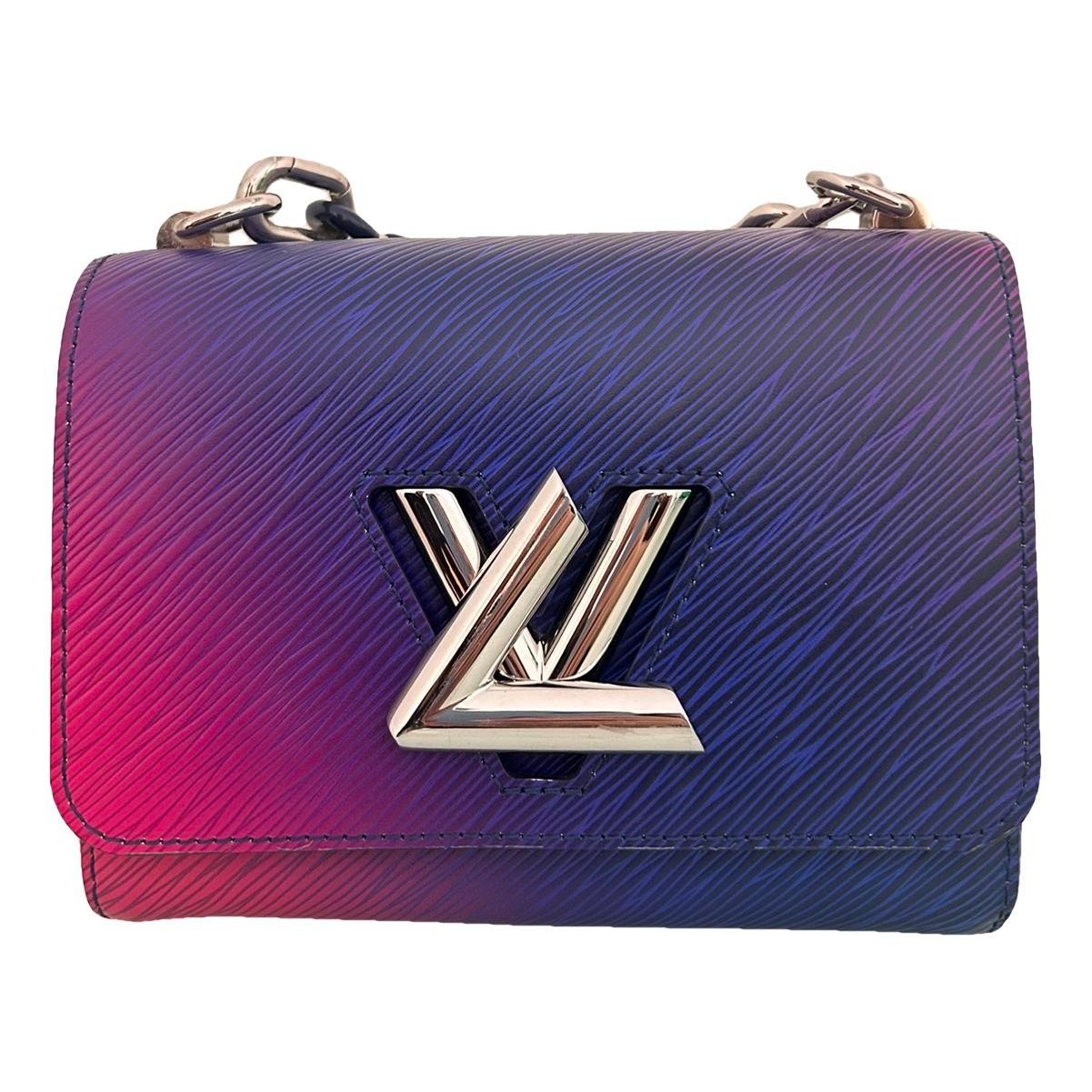 Twist leather crossbody bag