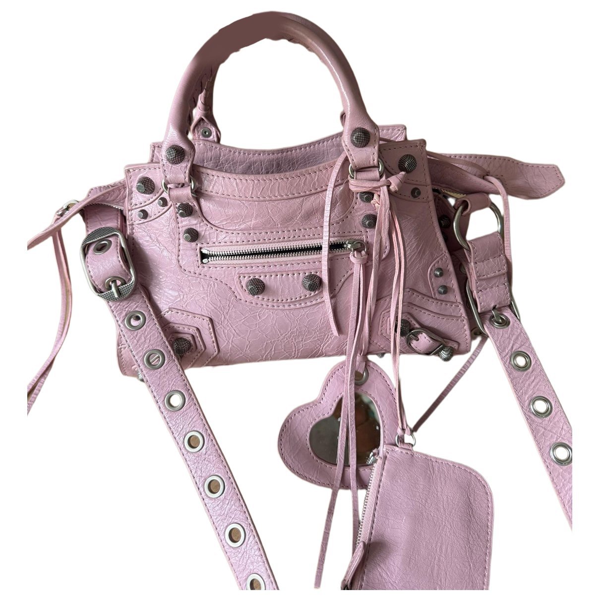 Le Cagole leather satchel
