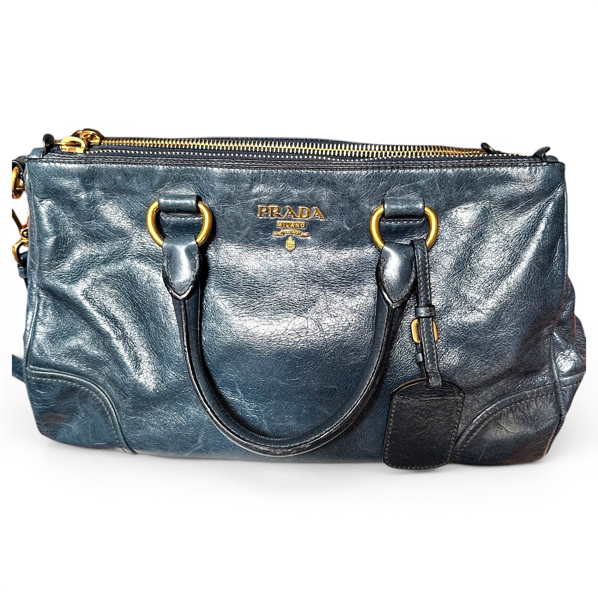 Leather crossbody bag