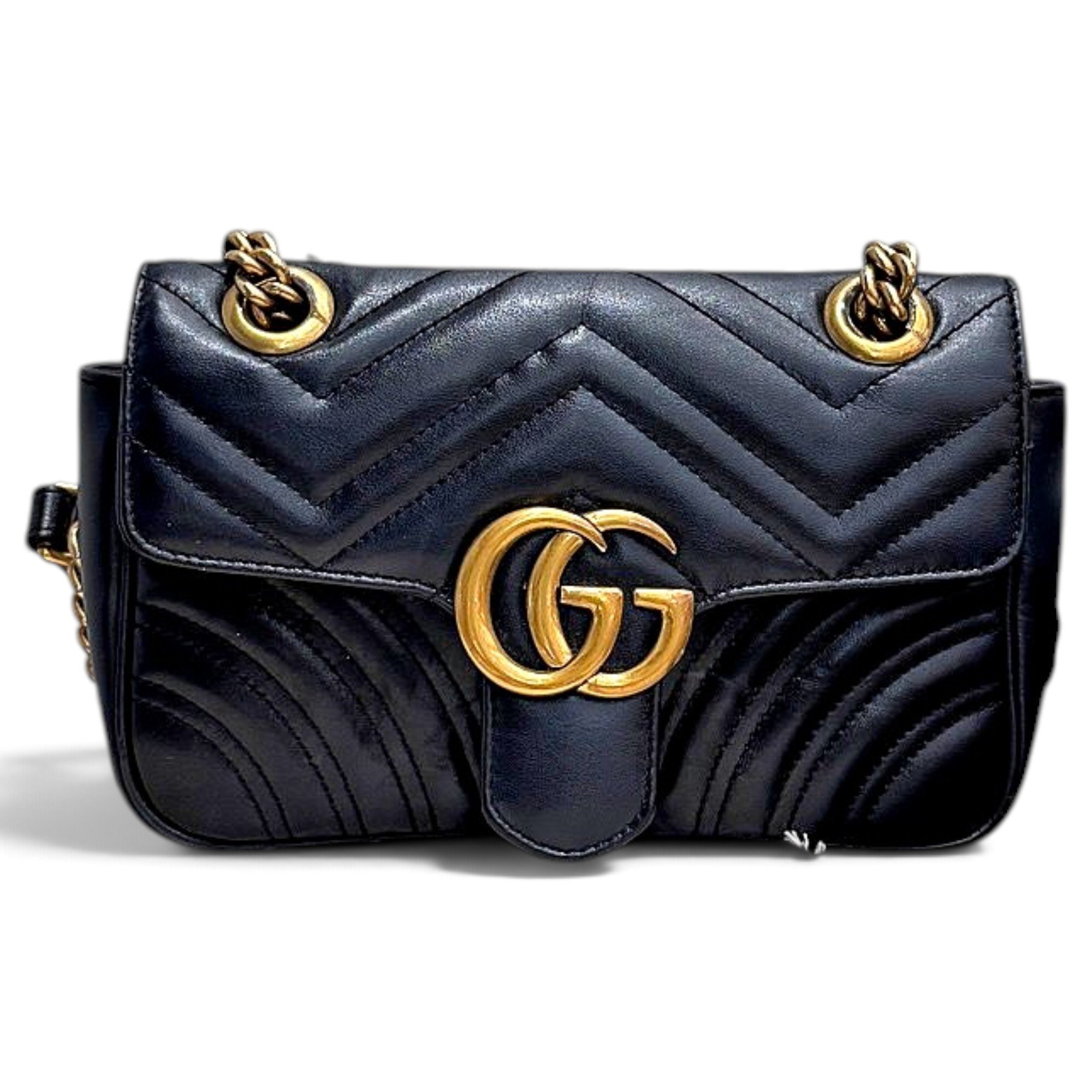 GG Marmont Flap leather handbag