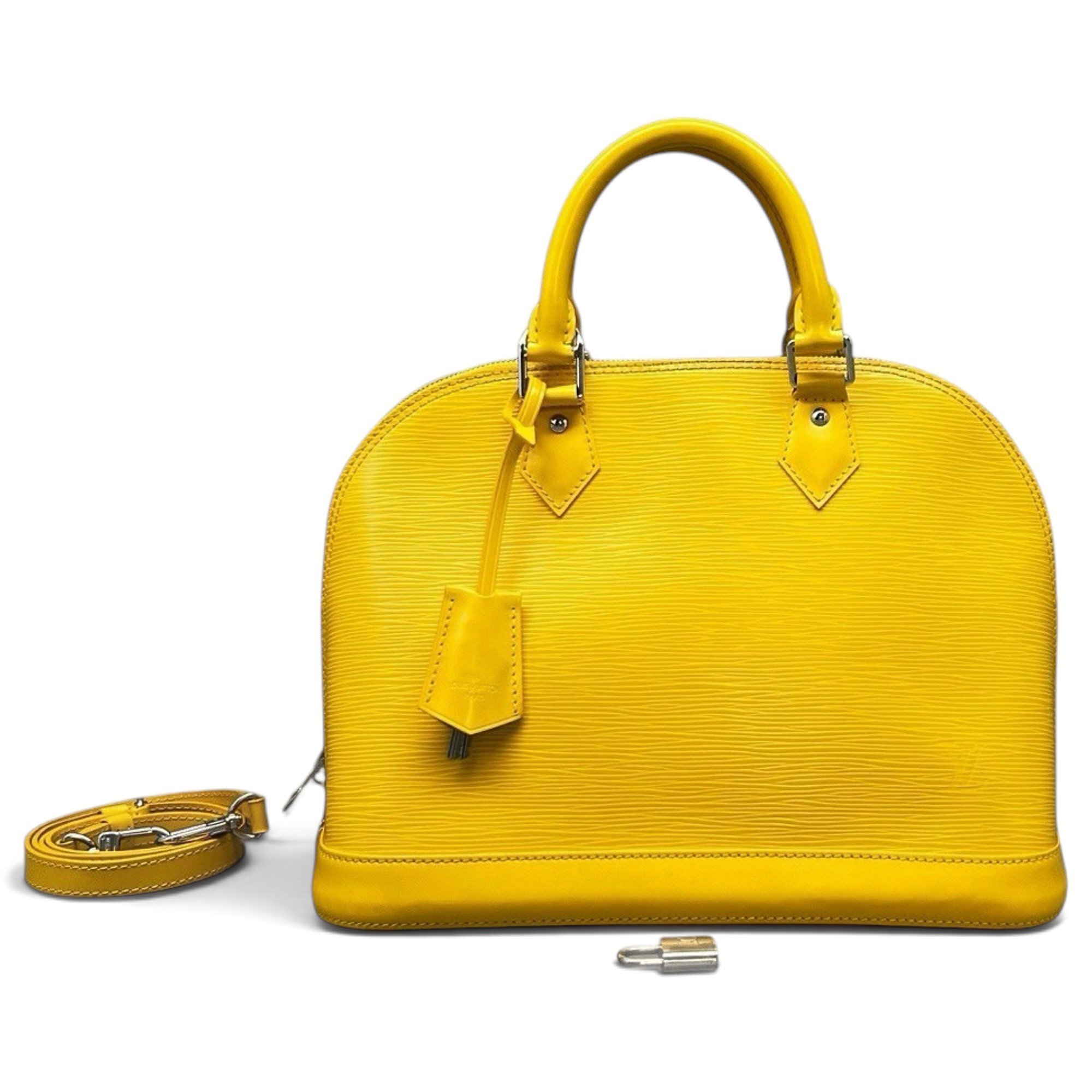 Alma leather handbag