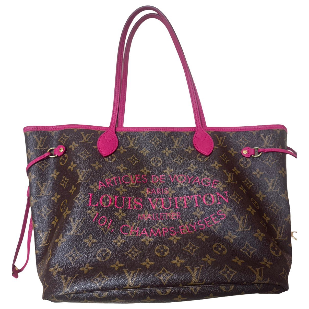 Neverfull leather tote