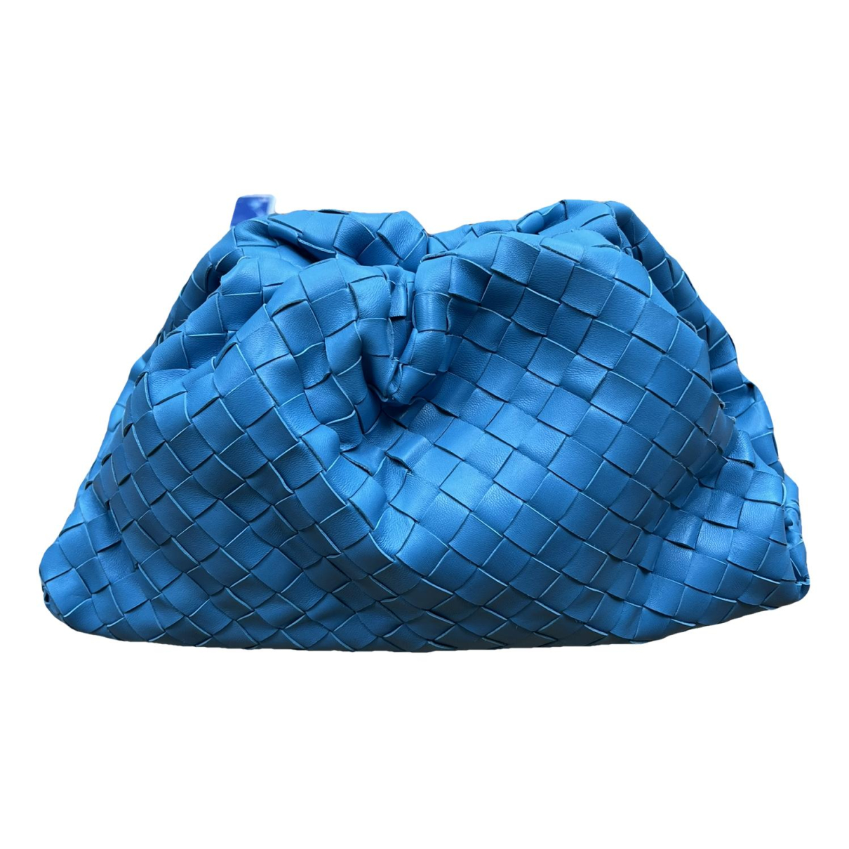 Pouch leather clutch bag