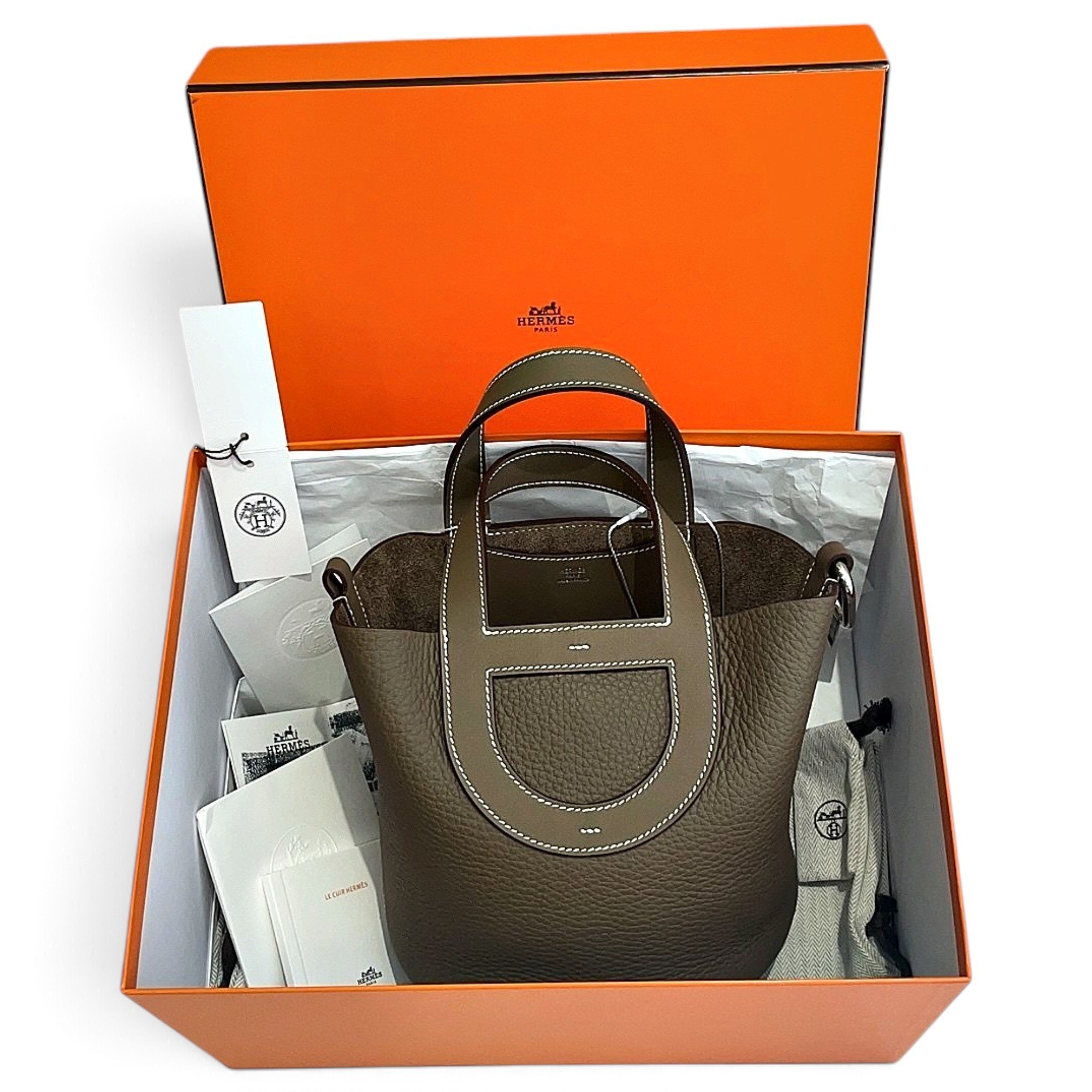 In-The-Loop leather handbag