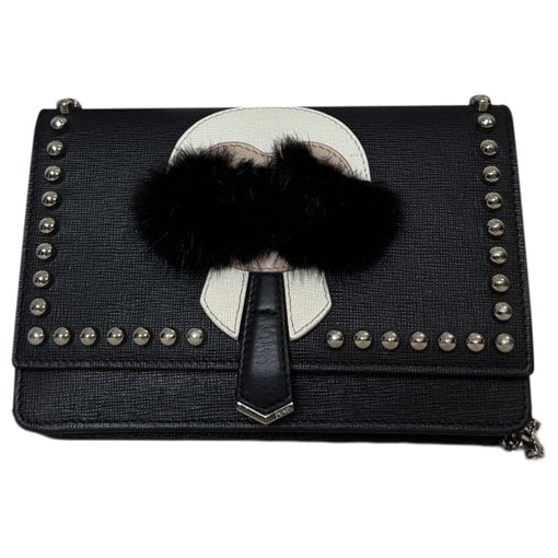 Wallet On Chain leather crossbody bag