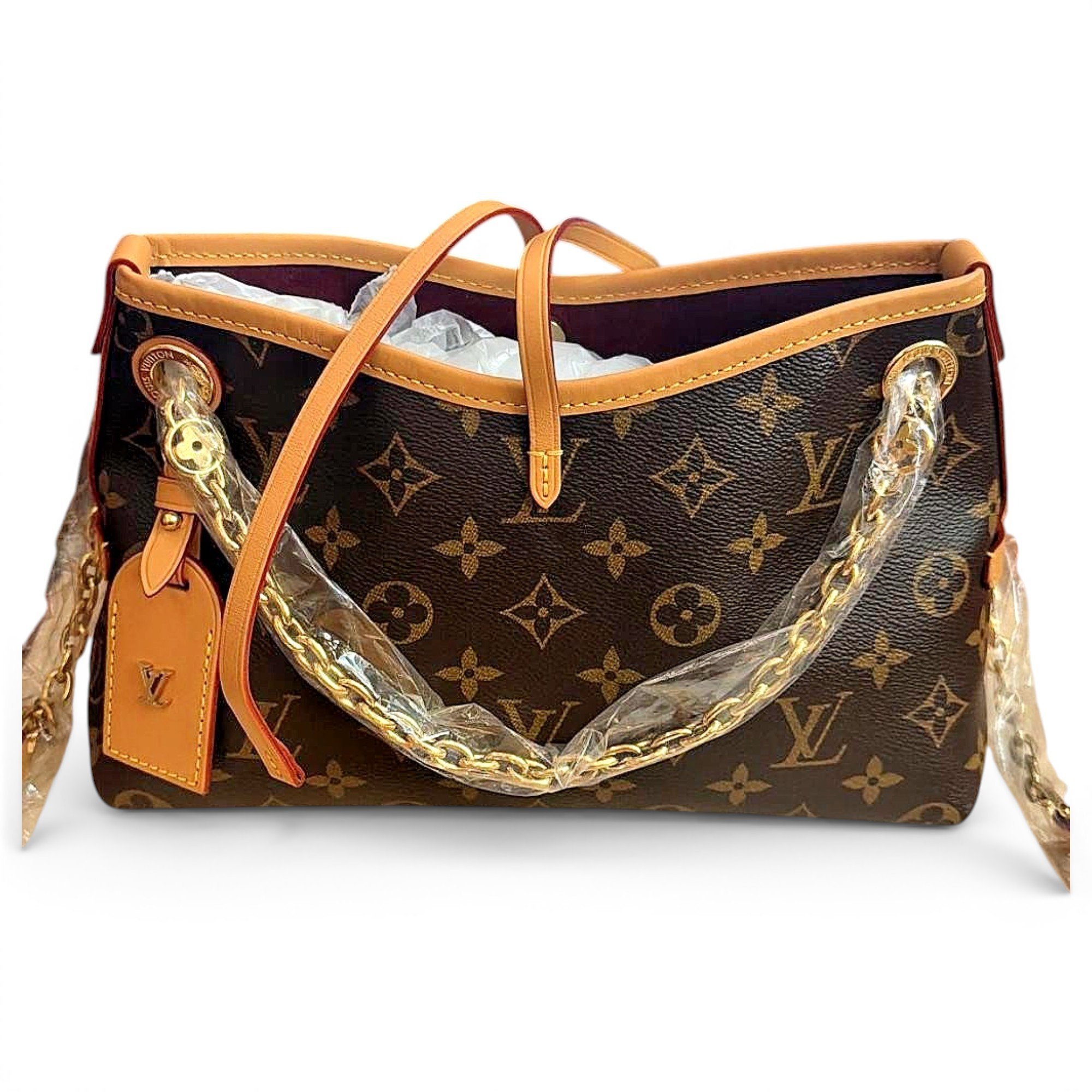 Carry All leather crossbody bag
