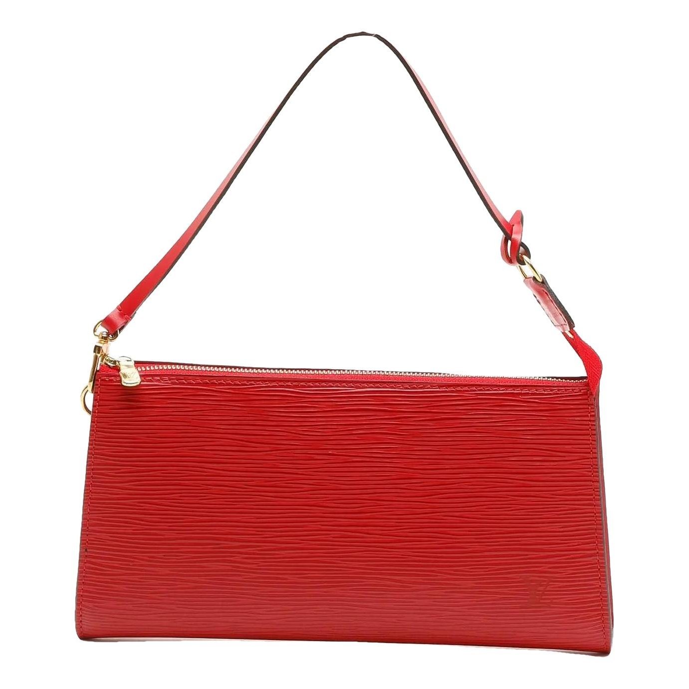 Pochette Accessoire leather handbag