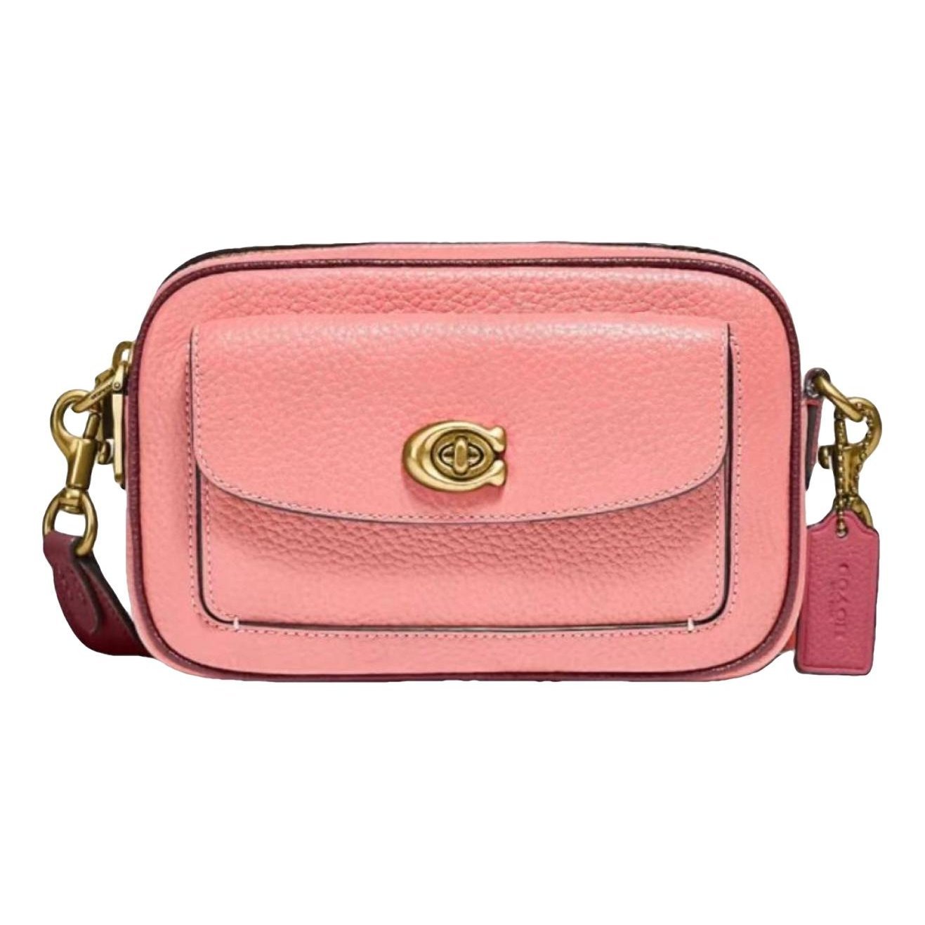 Leather crossbody bag