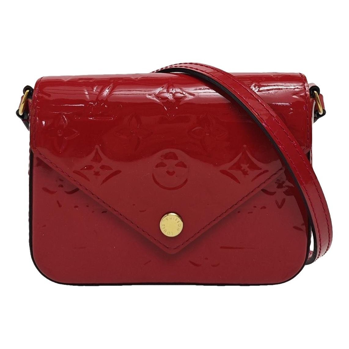 Patent leather handbag