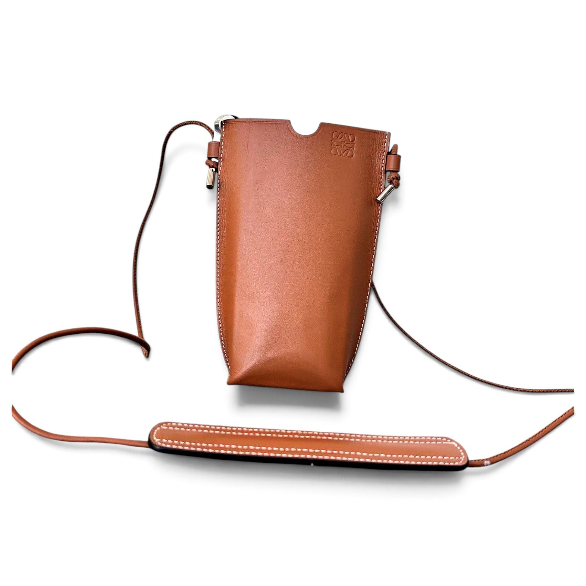 Leather handbag