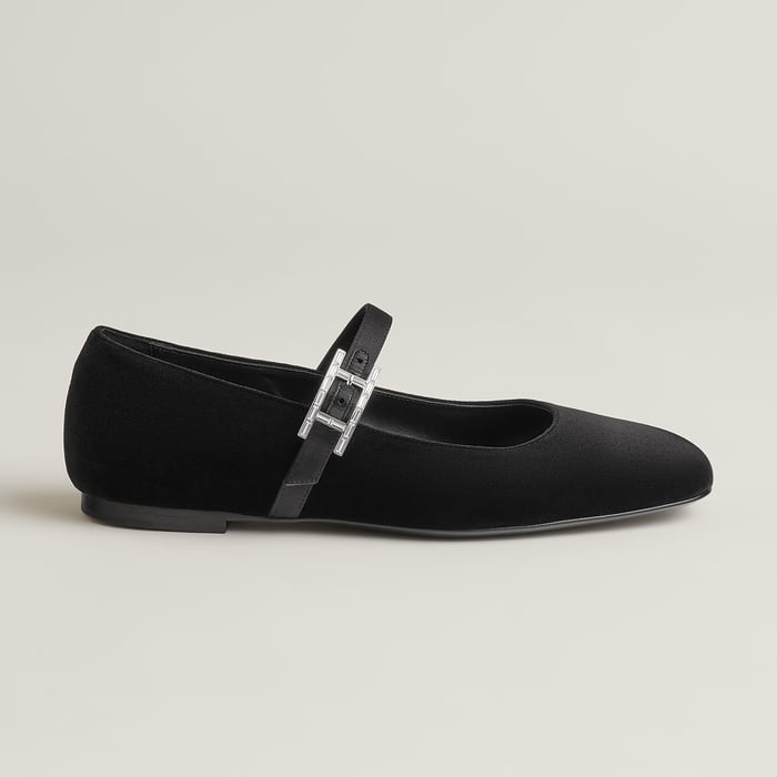 Noir Jane Ballet Flat