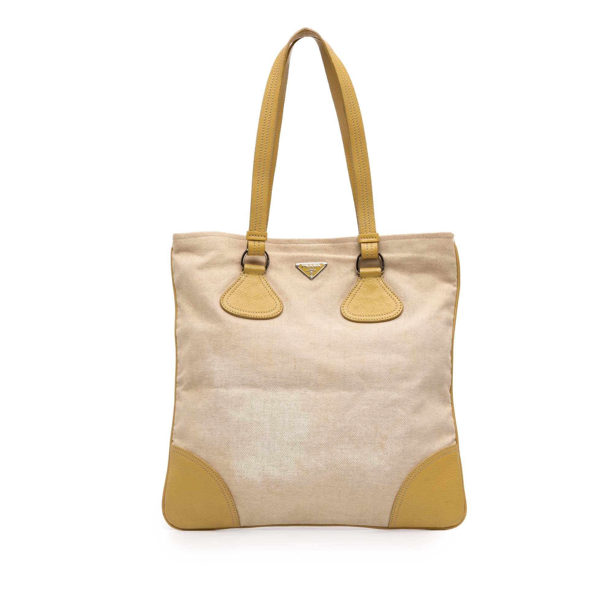 Leather tote
