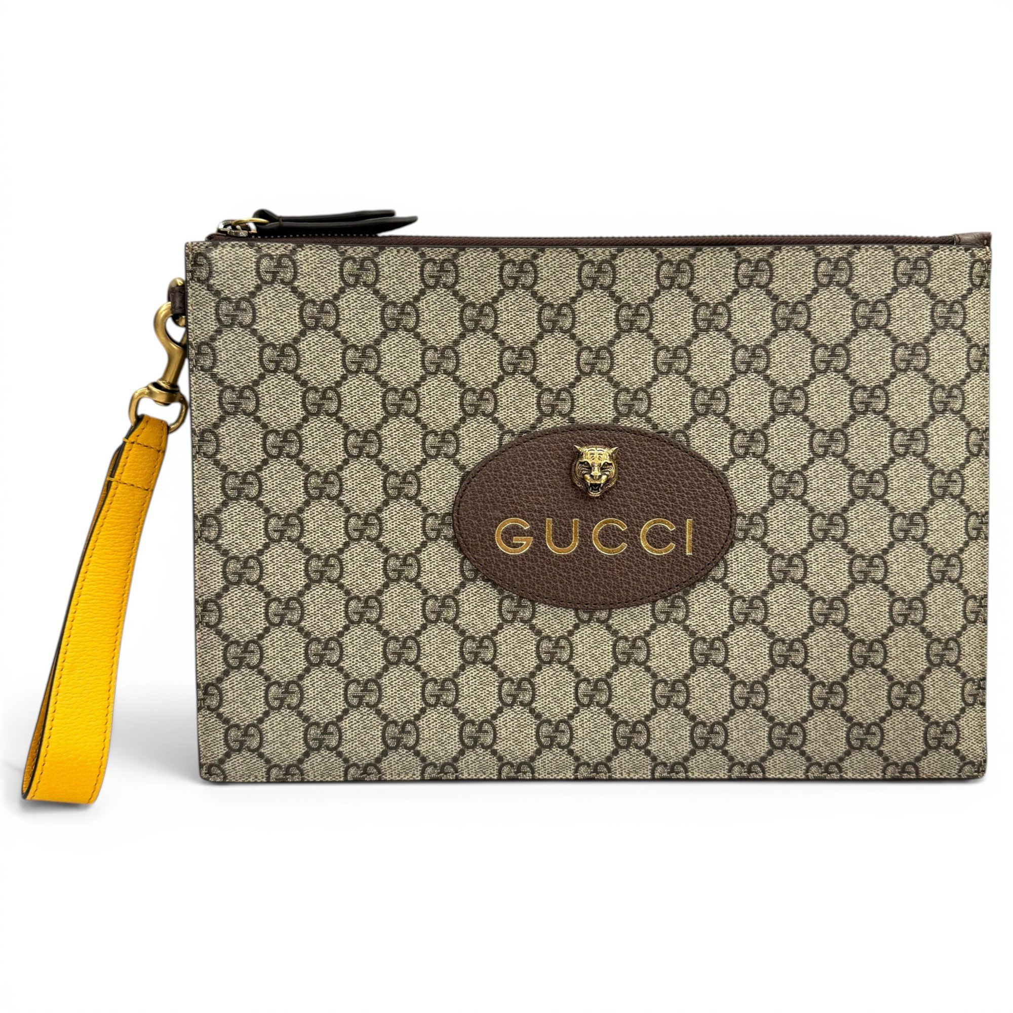 Neo Vintage cloth clutch bag