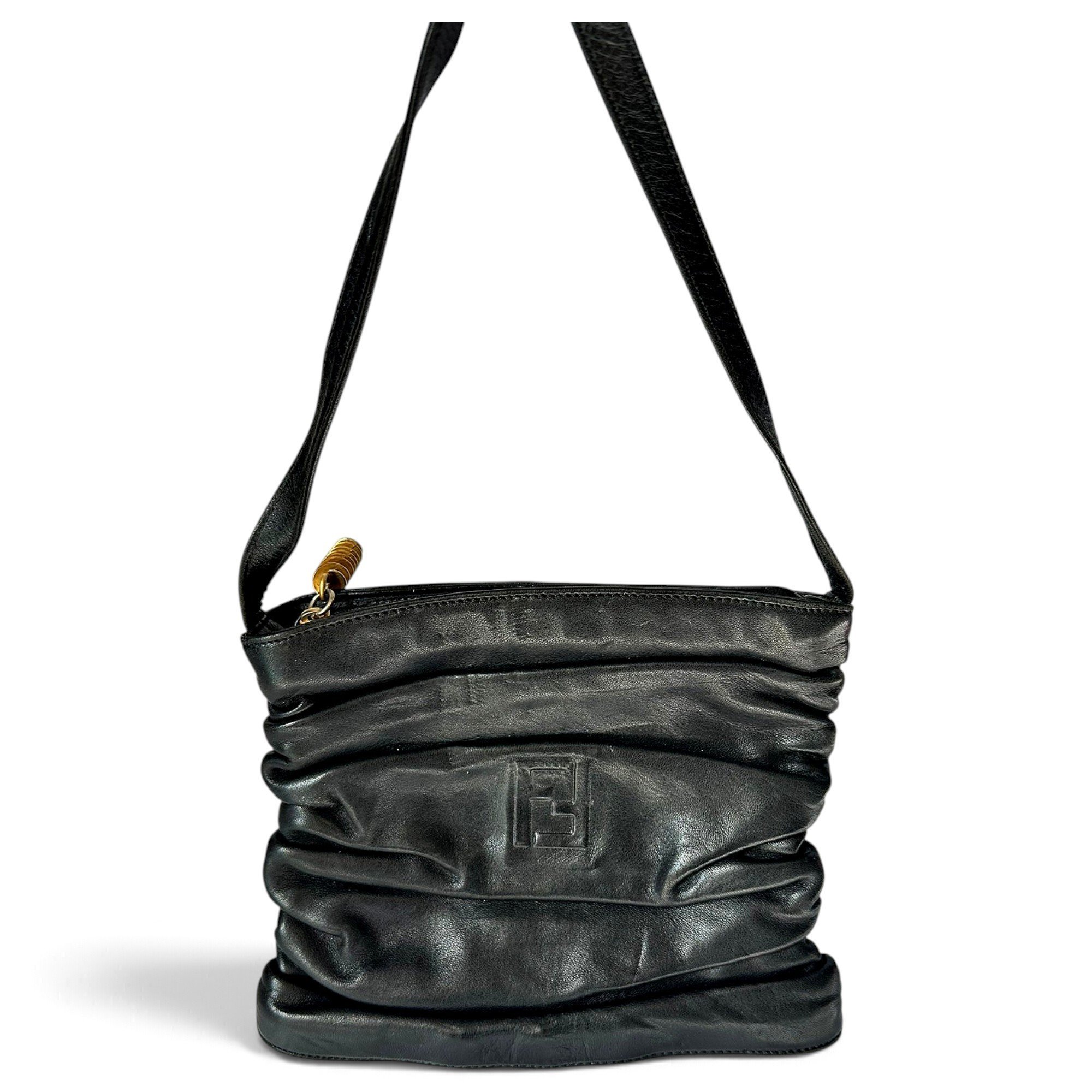 Leather crossbody bag
