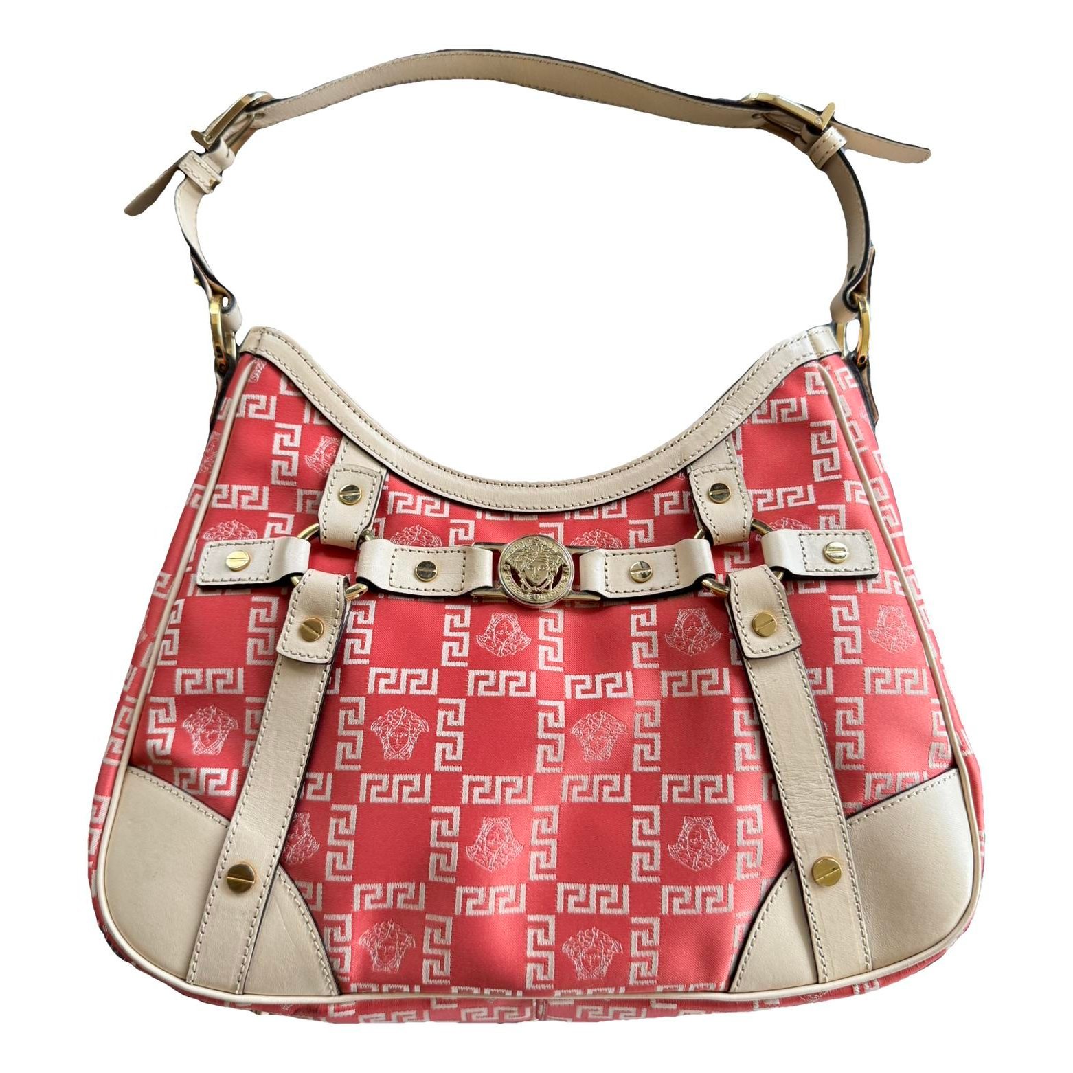 Greca Goddess cloth handbag