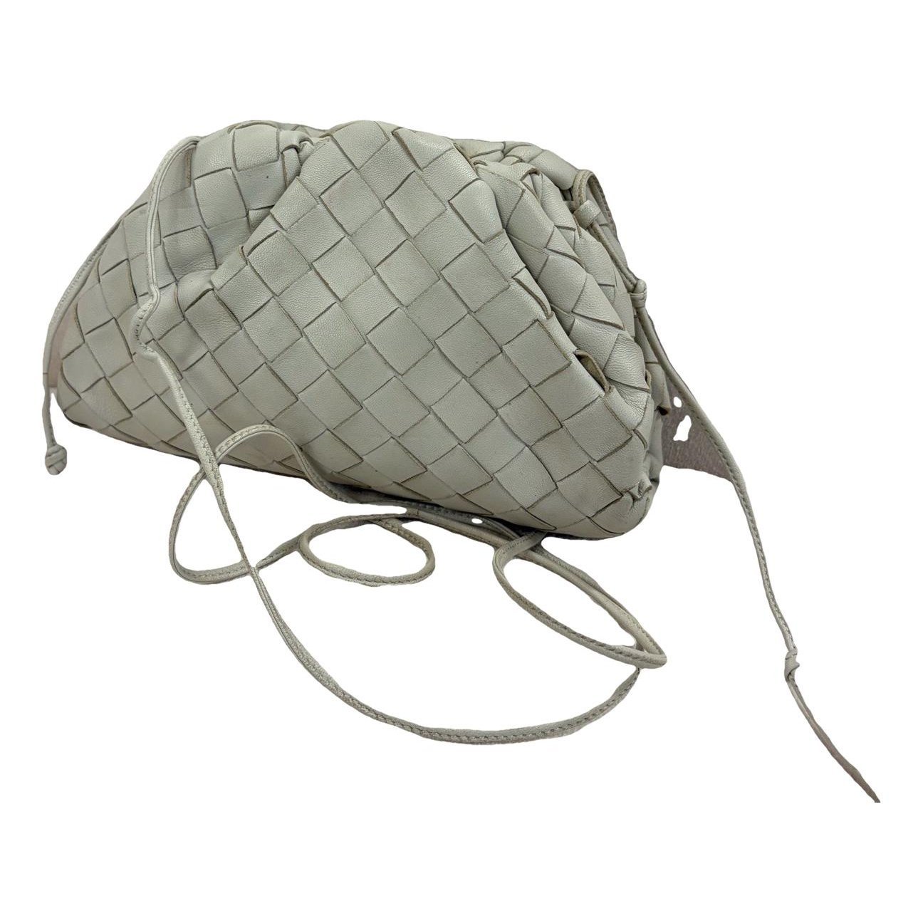 Pouch leather handbag